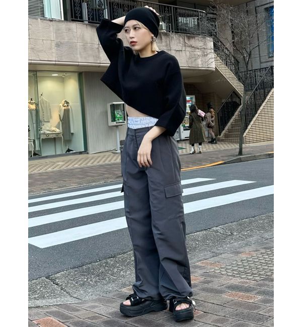 MURUA「ダブルウエストワイドパンツ【2WAY】」|その他|