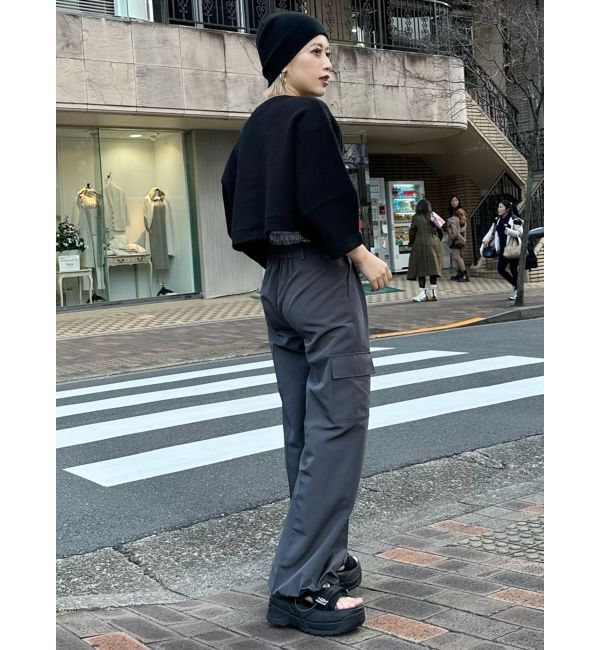 MURUA「ダブルウエストワイドパンツ【2WAY】」|その他|