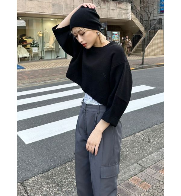 MURUA「ダブルウエストワイドパンツ【2WAY】」|その他|