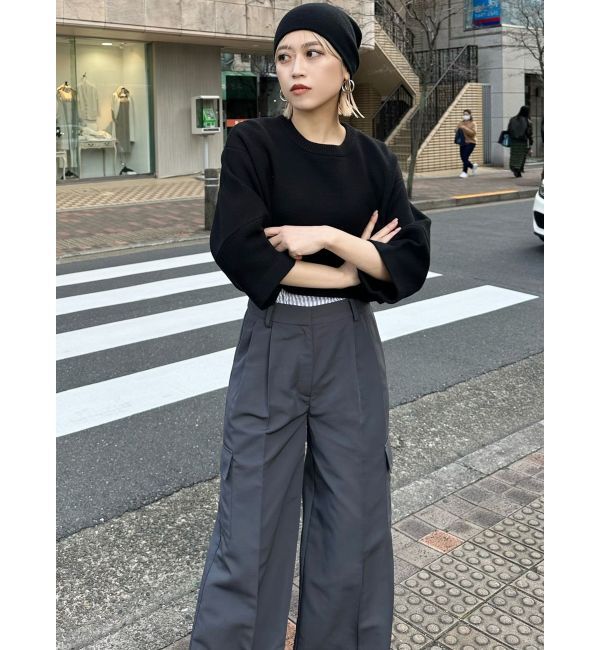 MURUA「ダブルウエストワイドパンツ【2WAY】」|その他|