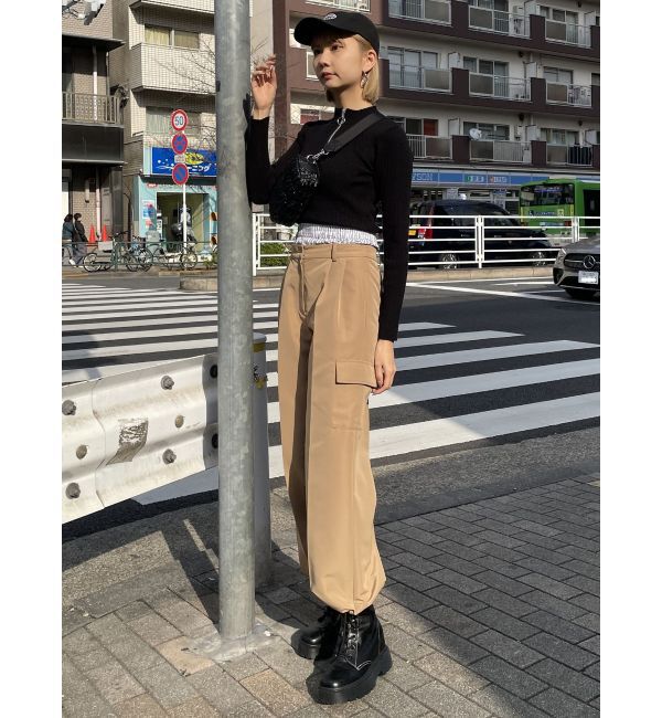 MURUA「ダブルウエストワイドパンツ【2WAY】」|その他|