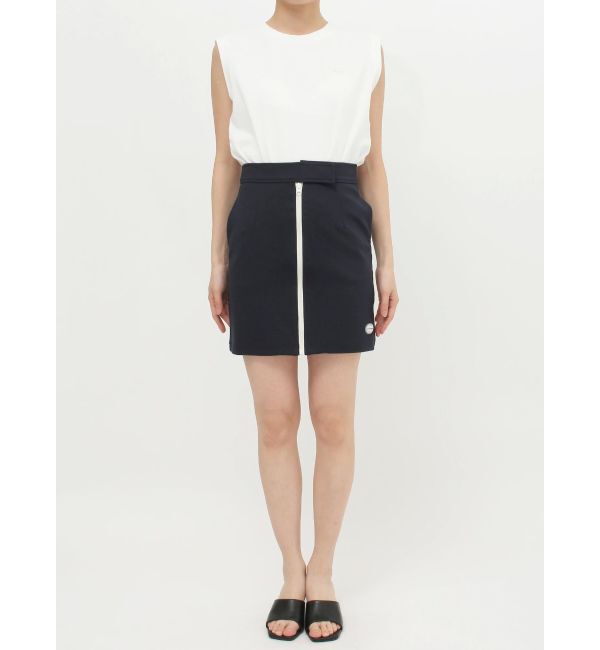 MURUA「フロントジップミニスカート」|スカート|