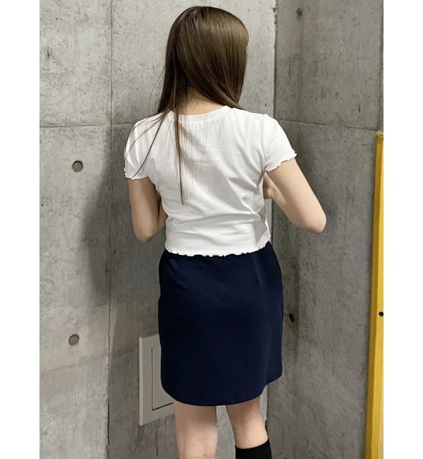 MURUA「フロントジップミニスカート」|スカート|