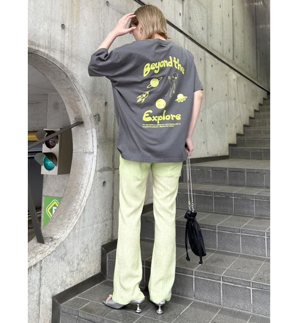 MURUA「エイリアンプリントTシャツ」|Tシャツ・カットソー|