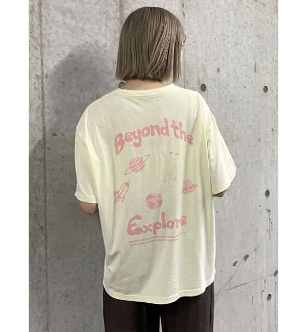 MURUA「エイリアンプリントTシャツ」|Tシャツ・カットソー|