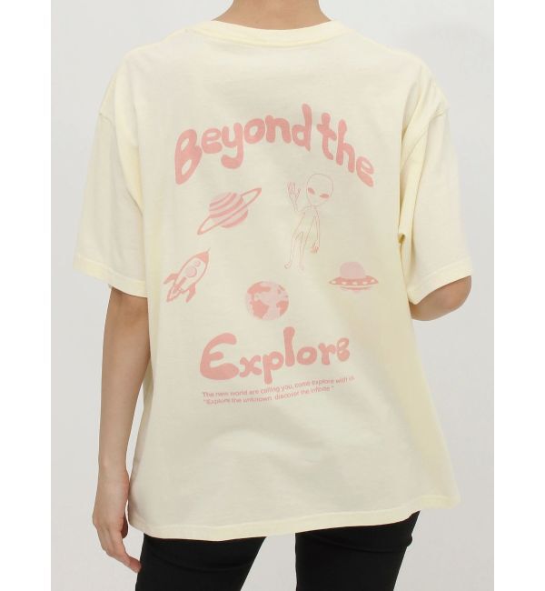 MURUA「エイリアンプリントTシャツ」|Tシャツ・カットソー|