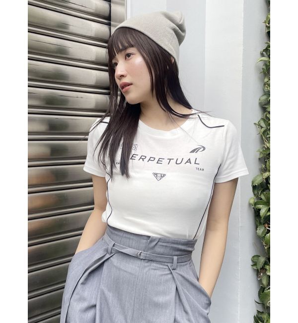 MURUA「レーシングミニTシャツ」|Tシャツ・カットソー|