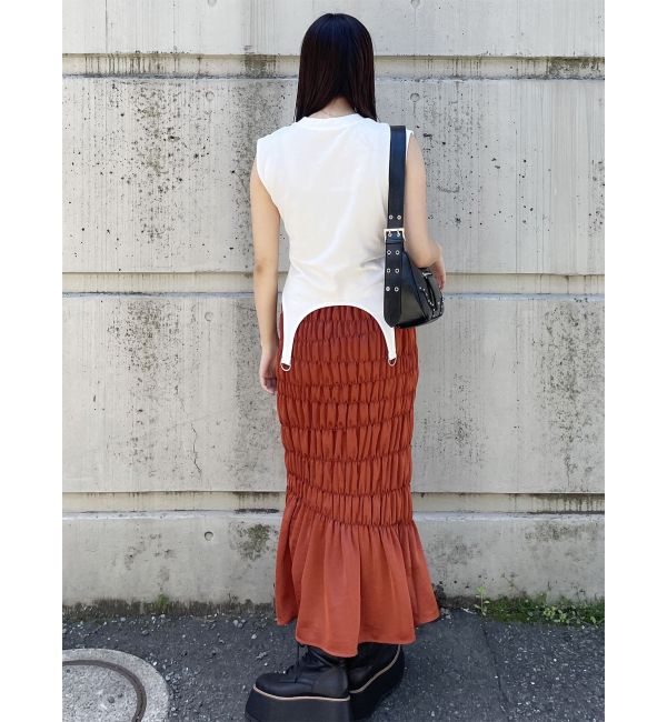 MURUA「シャーリングスカート」|スカート|