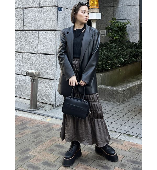 MURUA「シャーリングスカート」|スカート|