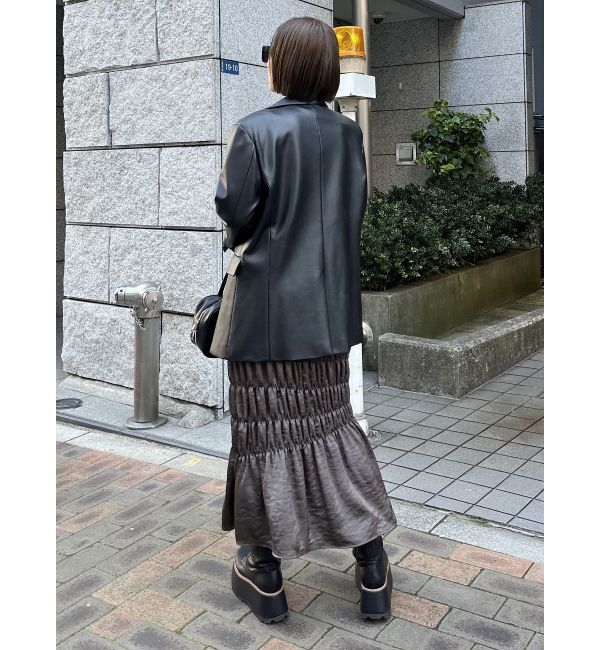 MURUA「シャーリングスカート」|スカート|