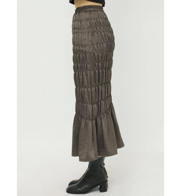 MURUA「シャーリングスカート」|スカート|