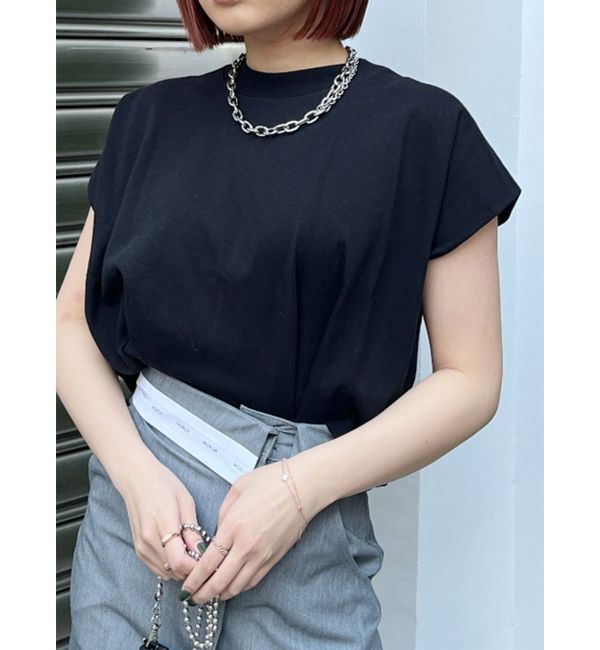 MURUA「ヘムタックタンクトップ」|Tシャツ・カットソー|ブラック