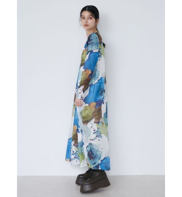 MURUA「ペイントシアーワンピース【WEB限定】」|ワンピース|