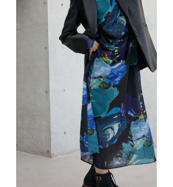 MURUA「ペイントシアーワンピース【WEB限定】」|ワンピース|