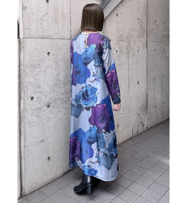 MURUA「ペイントシアーワンピース【WEB限定】」|ワンピース|