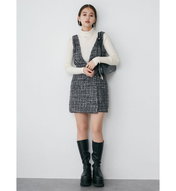 MURUA「ルーズネックミニマルタートル」|ニット・セーター|