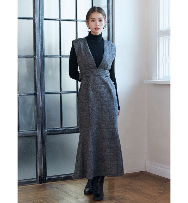 MURUA「ルーズネックミニマルタートル」|ニット・セーター|