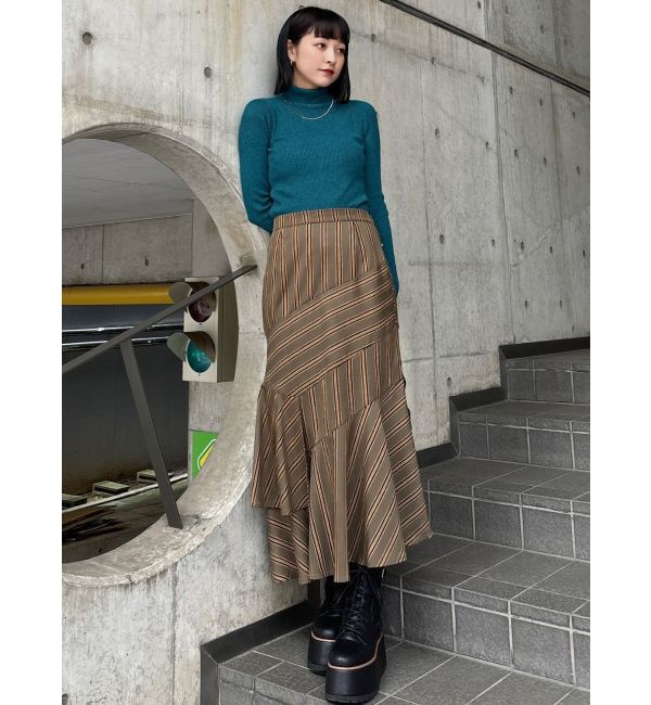 MURUA「ルーズネックミニマルタートル」|ニット・セーター|