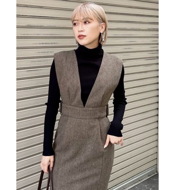 MURUA「ルーズネックミニマルタートル」|ニット・セーター|