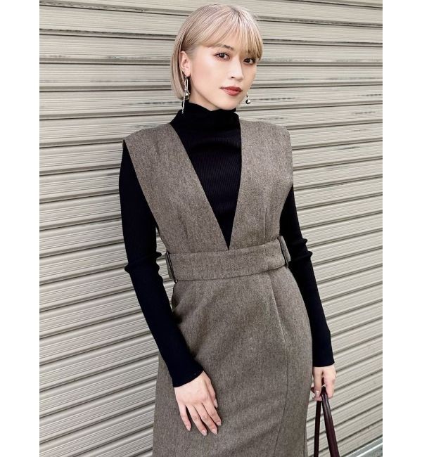 MURUA「ルーズネックミニマルタートル」|ニット・セーター|