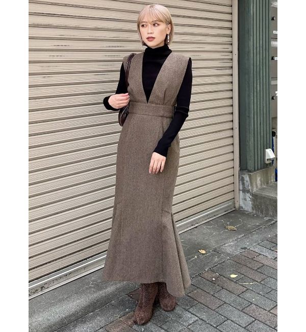 MURUA「ルーズネックミニマルタートル」|ニット・セーター|