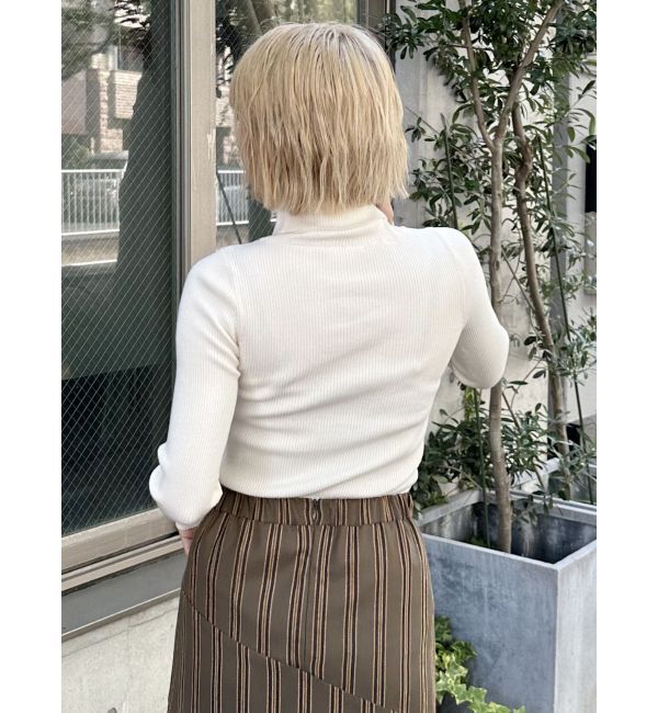 MURUA「ルーズネックミニマルタートル」|ニット・セーター|