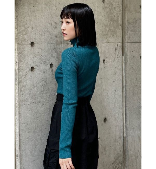 MURUA「ルーズネックミニマルタートル」|ニット・セーター|