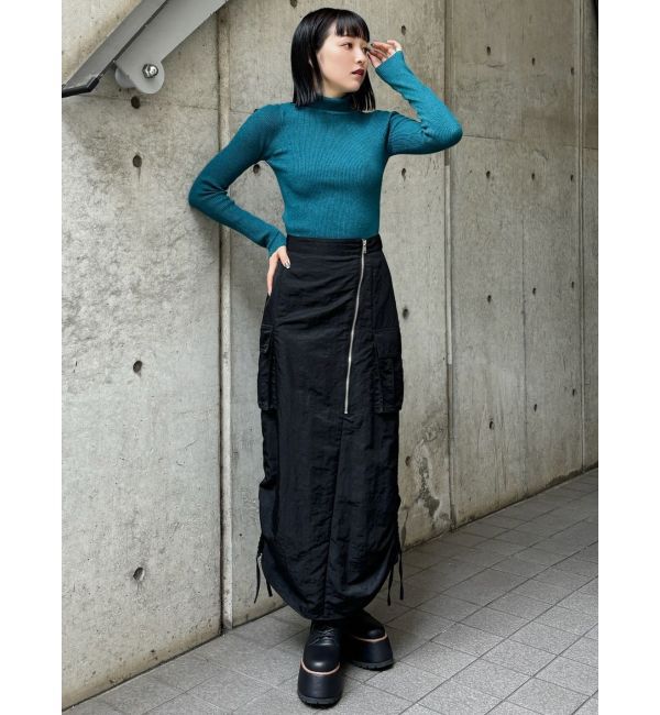 MURUA「ルーズネックミニマルタートル」|ニット・セーター|