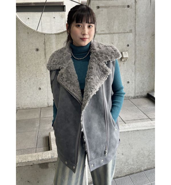 MURUA「ルーズネックミニマルタートル」|ニット・セーター|