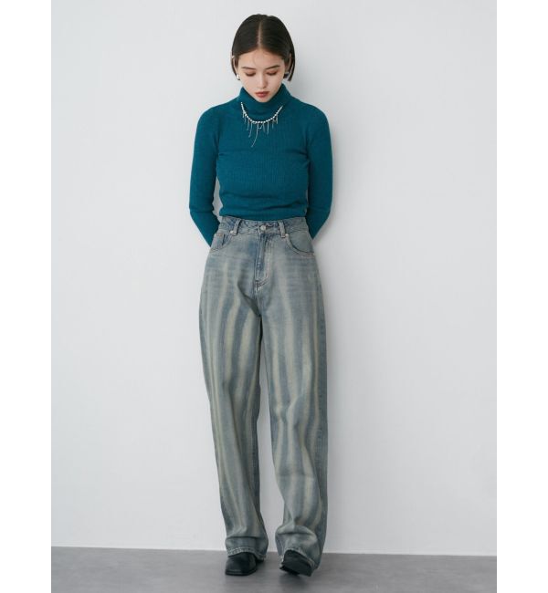 MURUA「ルーズネックミニマルタートル」|ニット・セーター|