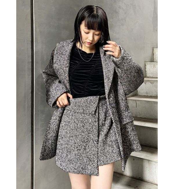 MURUA「ベロアシャーリングトップス」|Tシャツ・カットソー|