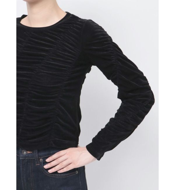 MURUA「ベロアシャーリングトップス」|Tシャツ・カットソー|