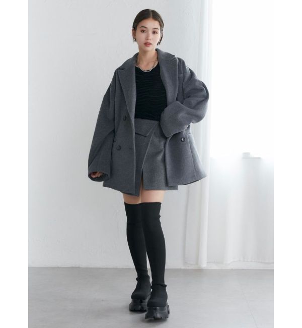 MURUA「ベロアシャーリングトップス」|Tシャツ・カットソー|