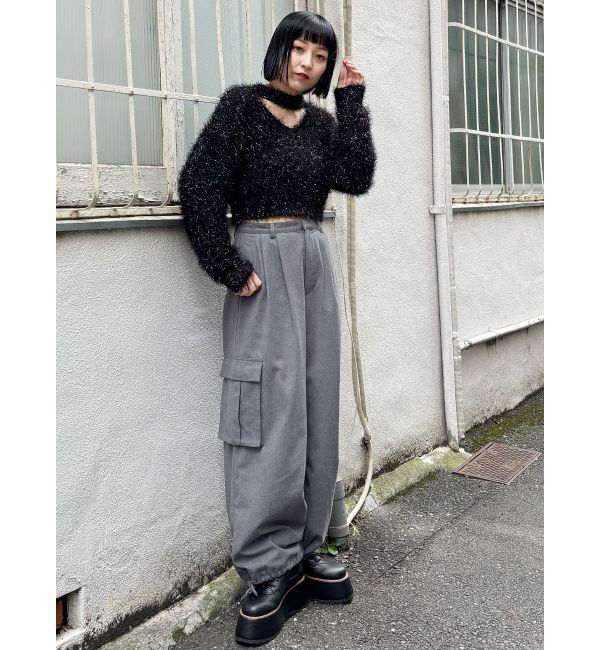 MURUA「フェザーチョーカーニット」|ニット・セーター|