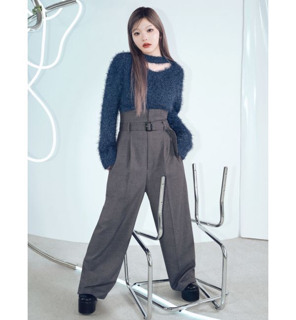 MURUA「フェザーチョーカーニット」|ニット・セーター|