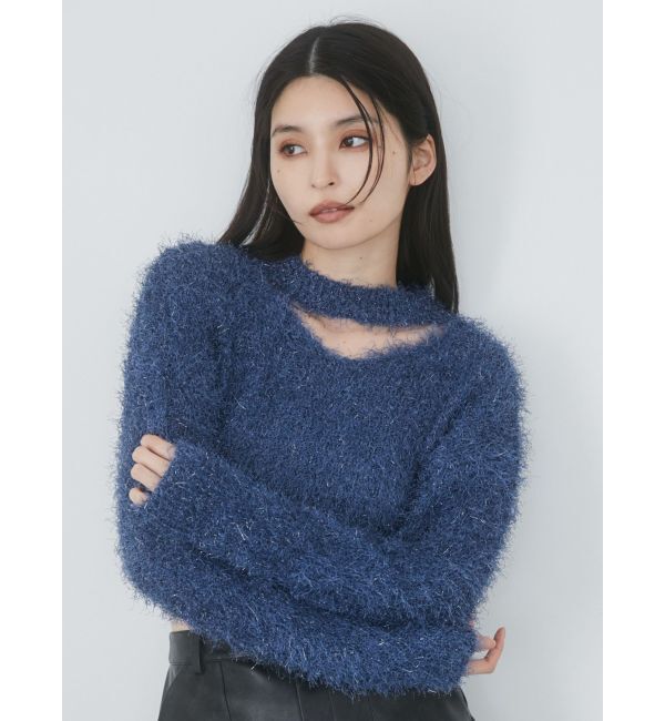 MURUA「フェザーチョーカーニット」|ニット・セーター|