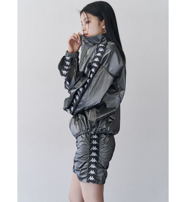 MURUA「【Kappa】シャーリングナイロンスカート【セットアップ着用可】」|スカート|