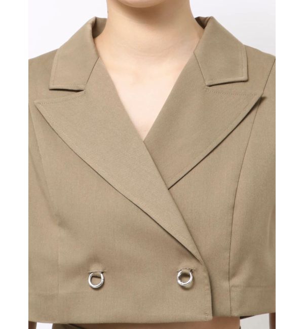 MURUA「リングボタンテーラードワンピース」|ワンピース|