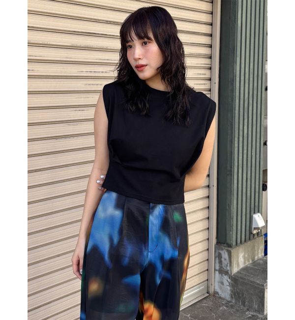 MURUA「ウエストタックノースリトップス」|Tシャツ・カットソー|