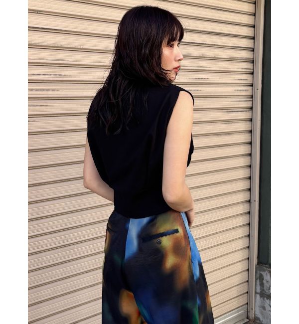 MURUA「ウエストタックノースリトップス」|Tシャツ・カットソー|