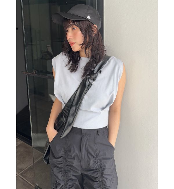 MURUA「ウエストタックノースリトップス」|Tシャツ・カットソー|