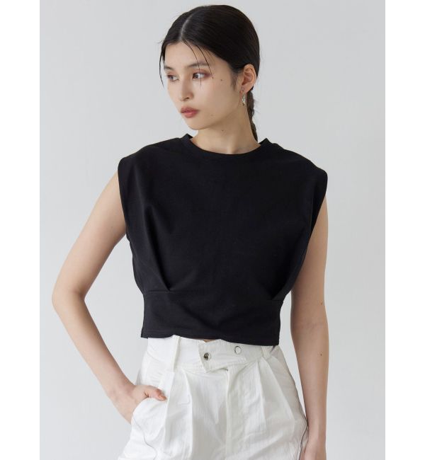 MURUA「ウエストタックノースリトップス」|Tシャツ・カットソー|