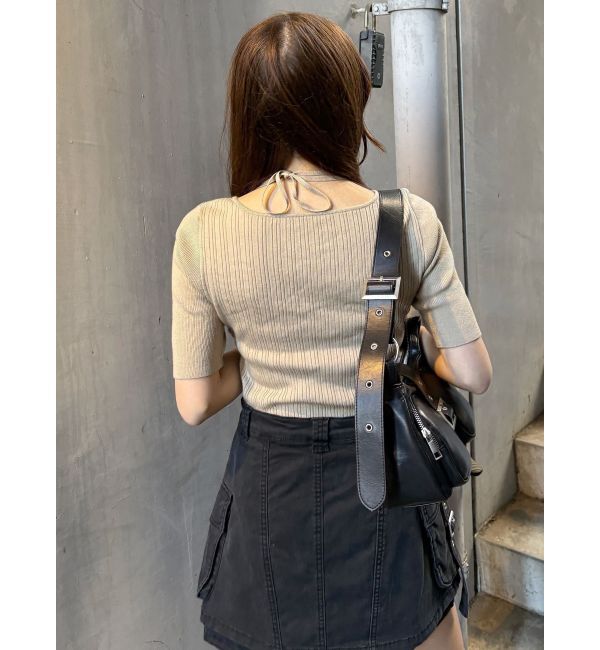 MURUA「ストリングタイニット」|ニット・セーター|