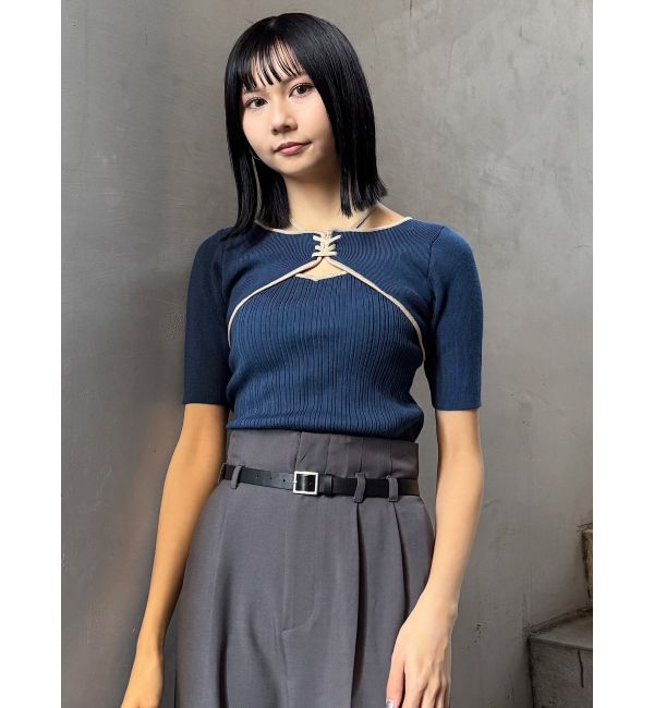 MURUA「ストリングタイニット」|ニット・セーター|