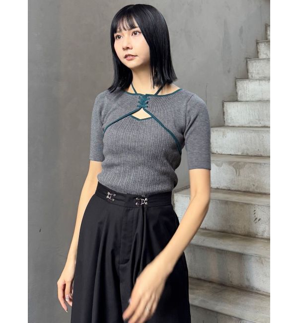 MURUA「ストリングタイニット」|ニット・セーター|