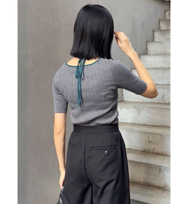 MURUA「ストリングタイニット」|ニット・セーター|