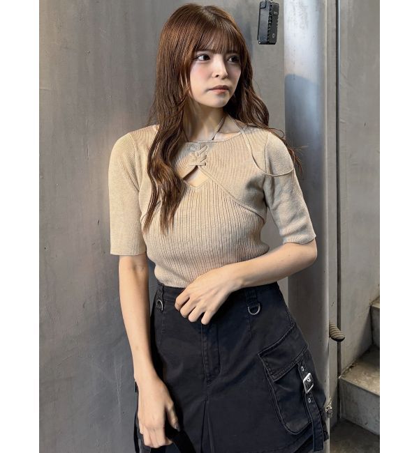 MURUA「ストリングタイニット」|ニット・セーター|