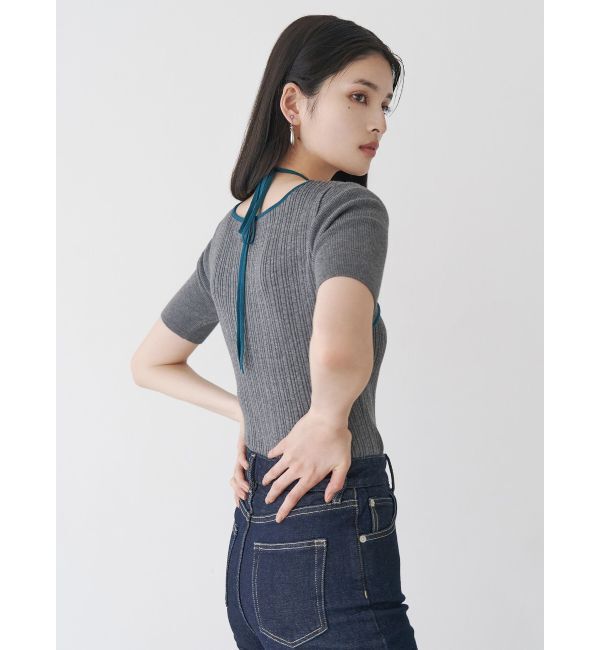 MURUA「ストリングタイニット」|ニット・セーター|