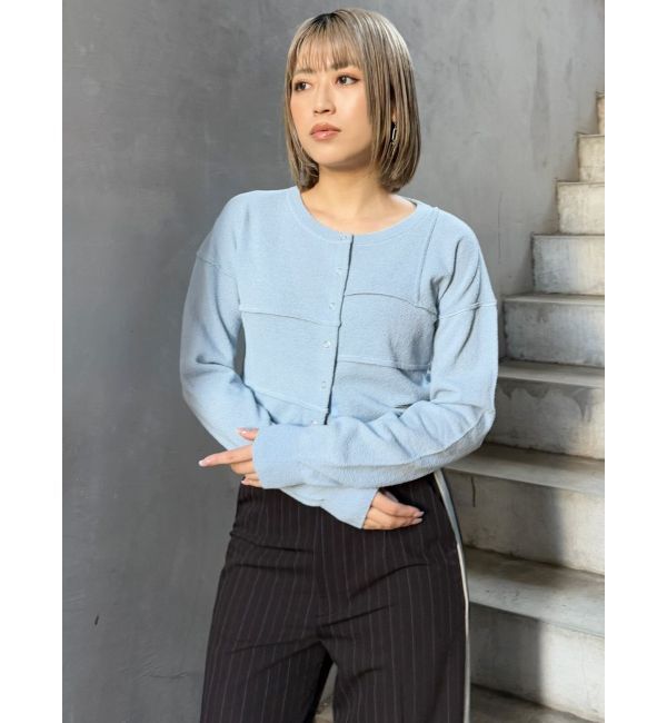 MURUA「スウィッチングカーデ」|カーディガン|