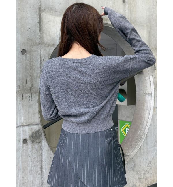 MURUA「スウィッチングカーデ」|カーディガン|